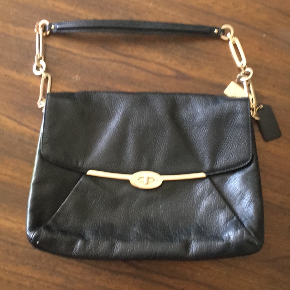 Coach leather bag